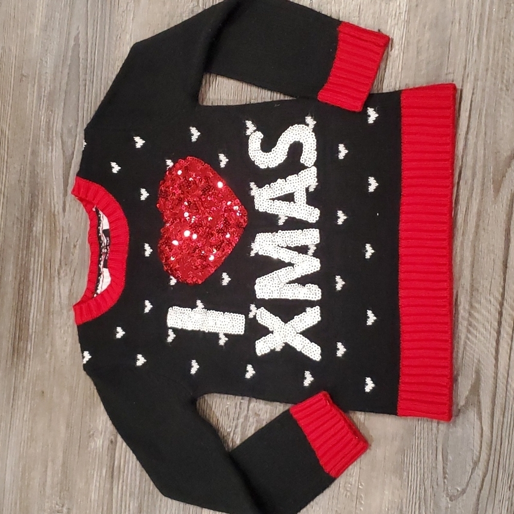It's Our Time I ♥️ Xmas Sweater  Size Small